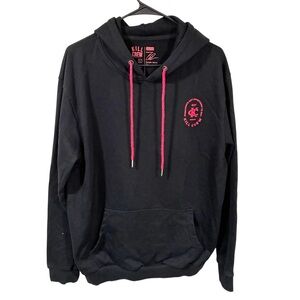 Killcrew Men’s INNER DEMONS HOODIE BLACK Pullover Sweatshirt Size Large